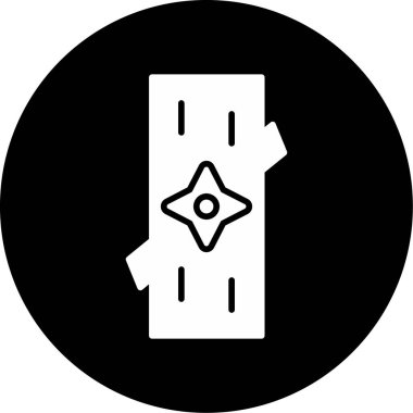 hedef ağ simgesi vektör illüstrasyonu 