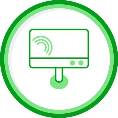 Döküm web simgesi, basit illüstrasyon 