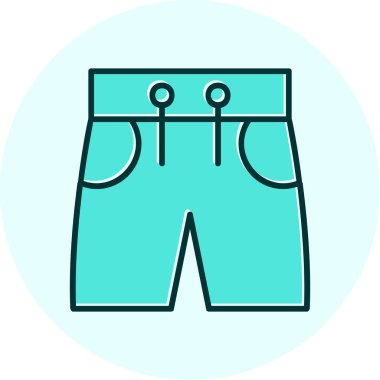 Web simgesi vektör illüstrasyonunu kısaltır