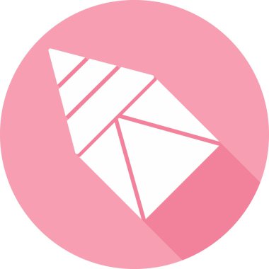 Prizma. Web simgesi basit illüstrasyon                 