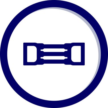 Göğüs açıcı simgesinin web illüstrasyonu