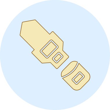 Özdenetim web simgesi, vektör illüstrasyonu