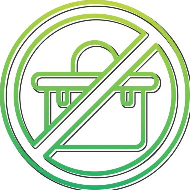 İşsizlik simgesi, vektör illüstrasyonu 