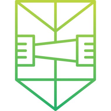 Prizma. Web simgesi basit illüstrasyon                 