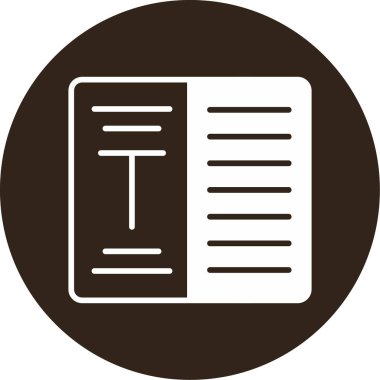 Belge gönderiliyor. Web simgesi basit tasarım