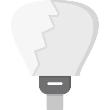 Ampul Ağı basit simgesinin vektör çizimi