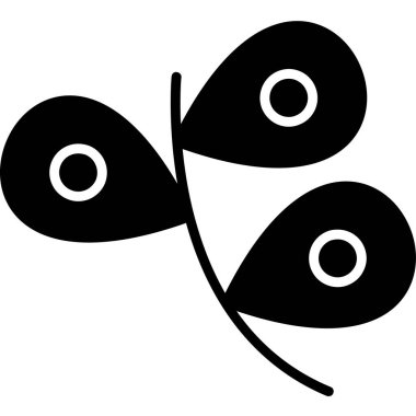 Zeytin Ağı simgesi, vektör illüstrasyonu