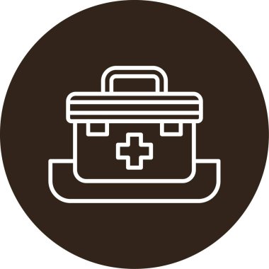 çanta kutsal kişilerin resmi, vektör çizim