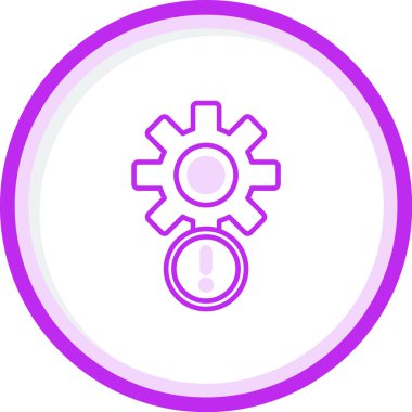 uyarı simgesi vektör illüstrasyonu