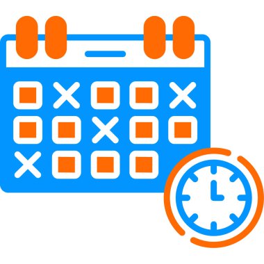 Takvim. Web simgesi basit tasarım 