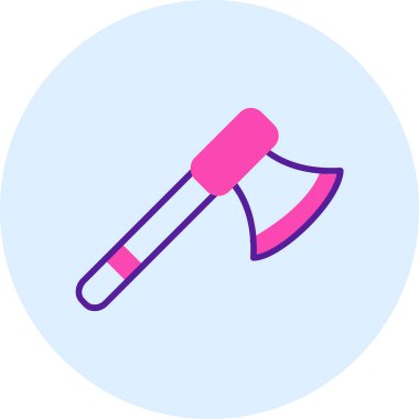 Balta ağ simgesi, vektör illüstrasyonu 