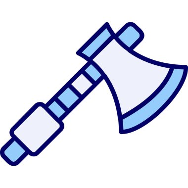 Balta ağ simgesi, vektör illüstrasyonu 