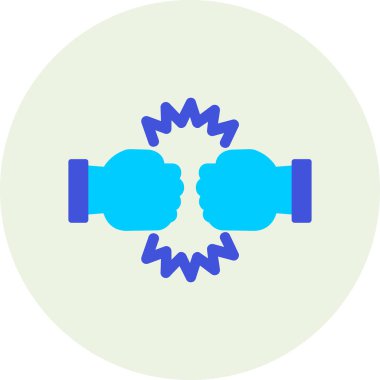 Mücadele Ağı simgesinin vektör illüstrasyonu