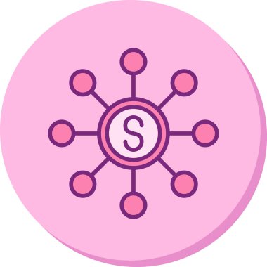 Üyelik pazarlama ikonu. özet çizimi 