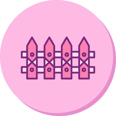 Çitin vektör illüstrasyonu