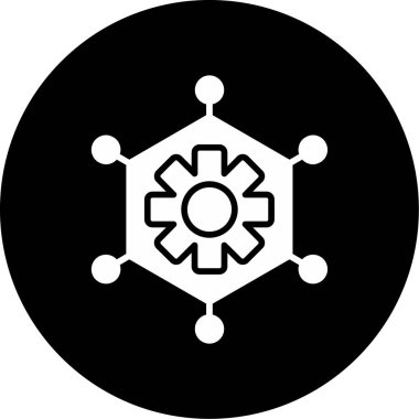 vector illustration of modern Algorithm icon            