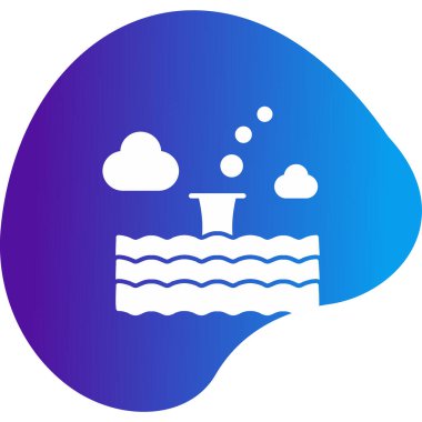 Dalış. Web simgesi basit illüstrasyon