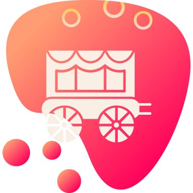 Taşıma simgesi vektör illüstrasyonu  