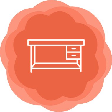 Resepsiyon simge vektör çizim 