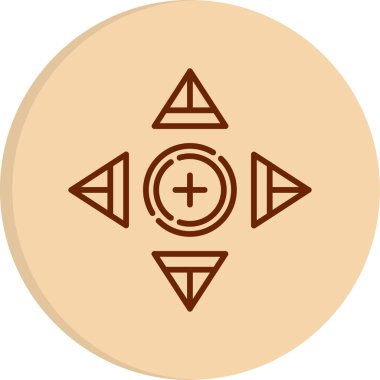 Web simgesi vektör resimlemesini kaydır 