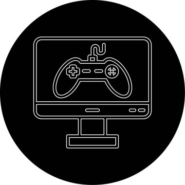 oyun simge vektör çizim 