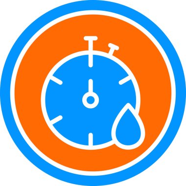 Hızlı Kuru vektör simgesi, illüstrasyon 