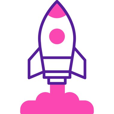 Bir yıldız simgesinin vektör illüstrasyonu 