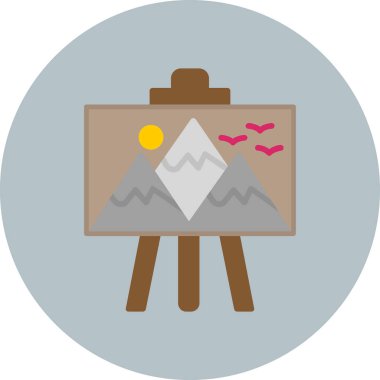 resim simgesi vektör illüstrasyonu