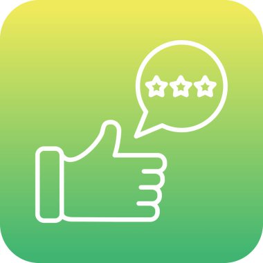 Geri bildirim simgesi, vektör illüstrasyon tasarımı 