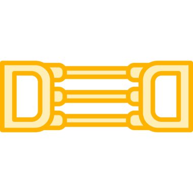 Göğüs açıcı simgesinin web illüstrasyonu