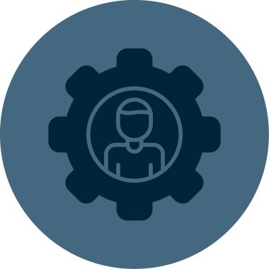 İlişki insanları simgesinin vektör illüstrasyonu