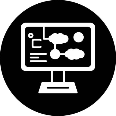 Meteoroloji ikonu ana hatları. vektör illüstrasyonu 