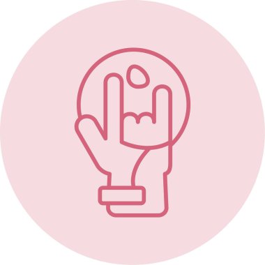 Bowling topu kutsal kişilerin resmi, vektör çizim 