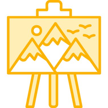 resim simgesi vektör illüstrasyonu