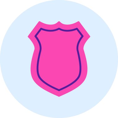 Ağ için koruma kalkanı vektör simgesi 