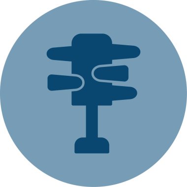 Moda biçimi izole edilmiş arka planda sahte simge       