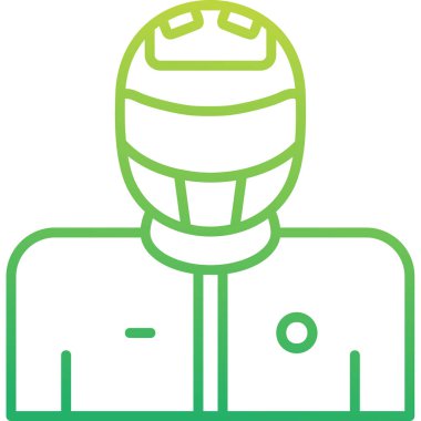 BMX sürücüsü. Web simgesi basit tasarım
