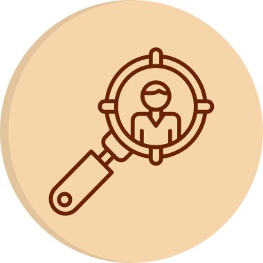 Web simgesi, vektör illüstrasyonu işe alınıyor