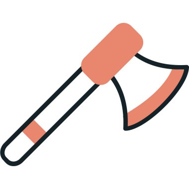 Balta ağ simgesi, vektör illüstrasyonu 