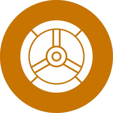 lastik simgesi vektör illüstrasyonu 