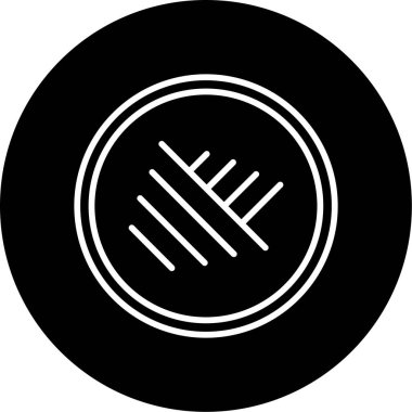 Bileşen simgesinin vektör illüstrasyonu