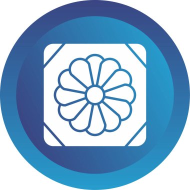 Döşeme. Web simgesi basit illüstrasyon