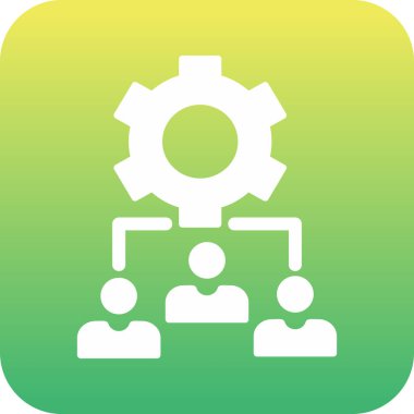 Bir grup insanın vektör çizimi, Takım Yönetimi