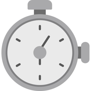 Zamanlayıcı simgesi, vektör illüstrasyonu 