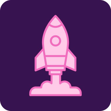 Bir yıldız simgesinin vektör illüstrasyonu 