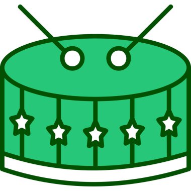 Web simgesi davul, illüstrasyon vektör 