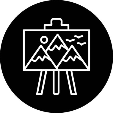 resim simgesi vektör illüstrasyonu