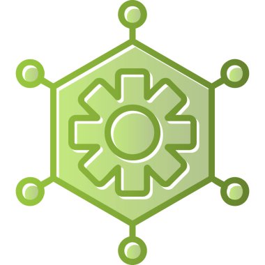 vector illustration of modern Algorithm icon            