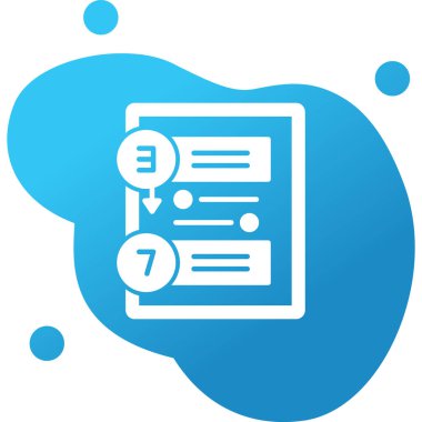 işlem web simgesi vektör illüstrasyonu