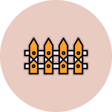 Çitin vektör illüstrasyonu